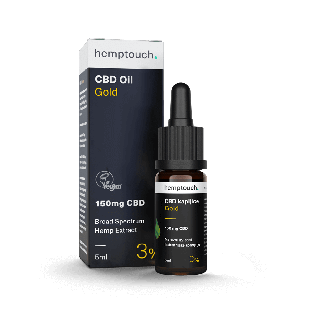Hemptouch CBD Gold kapljice (5ml)